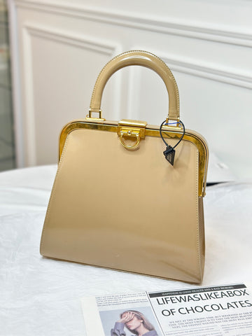 Dior Doctor Bag in Calfskin, Top Handle & Crossbody, 27.5cm × 24cm – No Serial Number