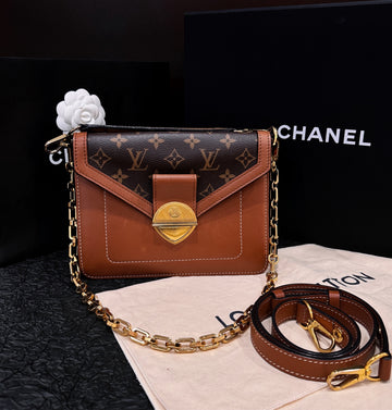 Louis Vuitton Biface Catogram Reverse Monogram Messenger Bag - 22×16×9cm - A-Grade (Date Code FO4188)