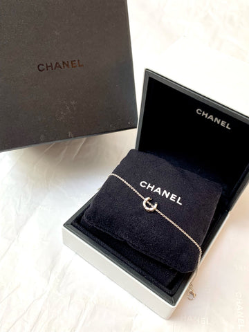 Chanel Coco Crush Bracelet – 18K White Gold (Au750), 18cm, Retail Price ¥14,500