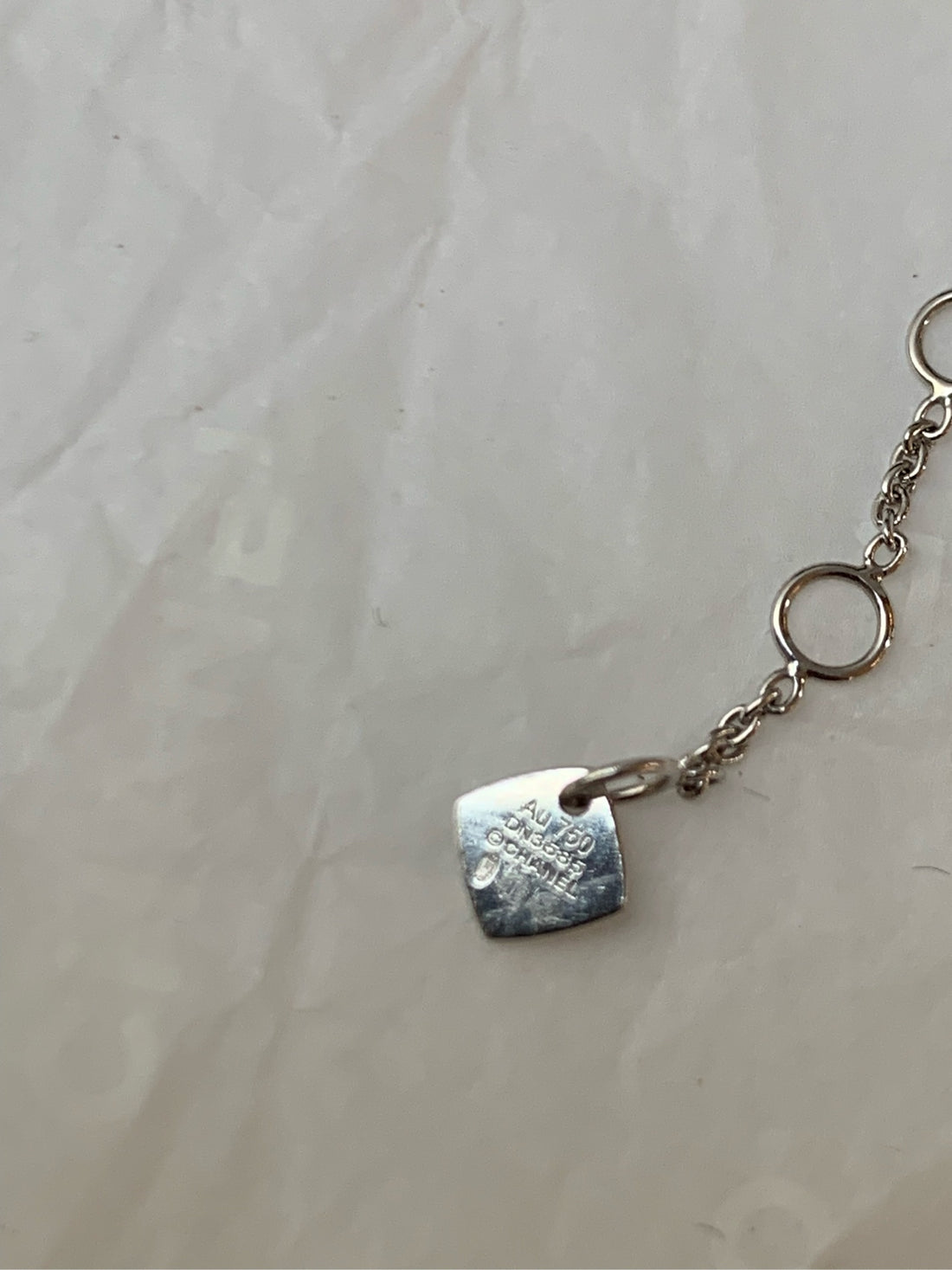 Chanel Coco Crush Bracelet – 18K White Gold (Au750), 18cm, Retail Price ¥14,500