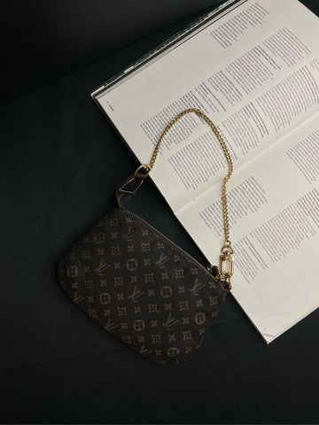 Louis Vuitton Denim Mini Pochette Accessoires - 18×12cm - Date Code DU5019 - B-Grade