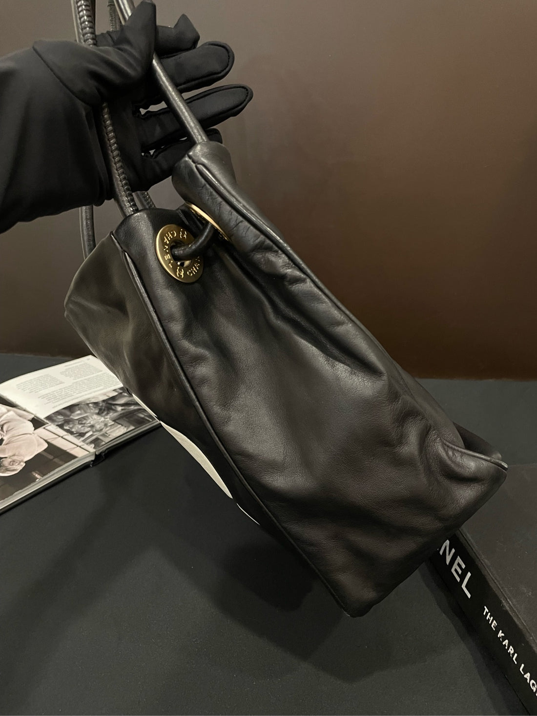 Chanel Double-Faced Camellia Lambskin Tote - 23×25cm - A-Grade (Serial 7982432)
