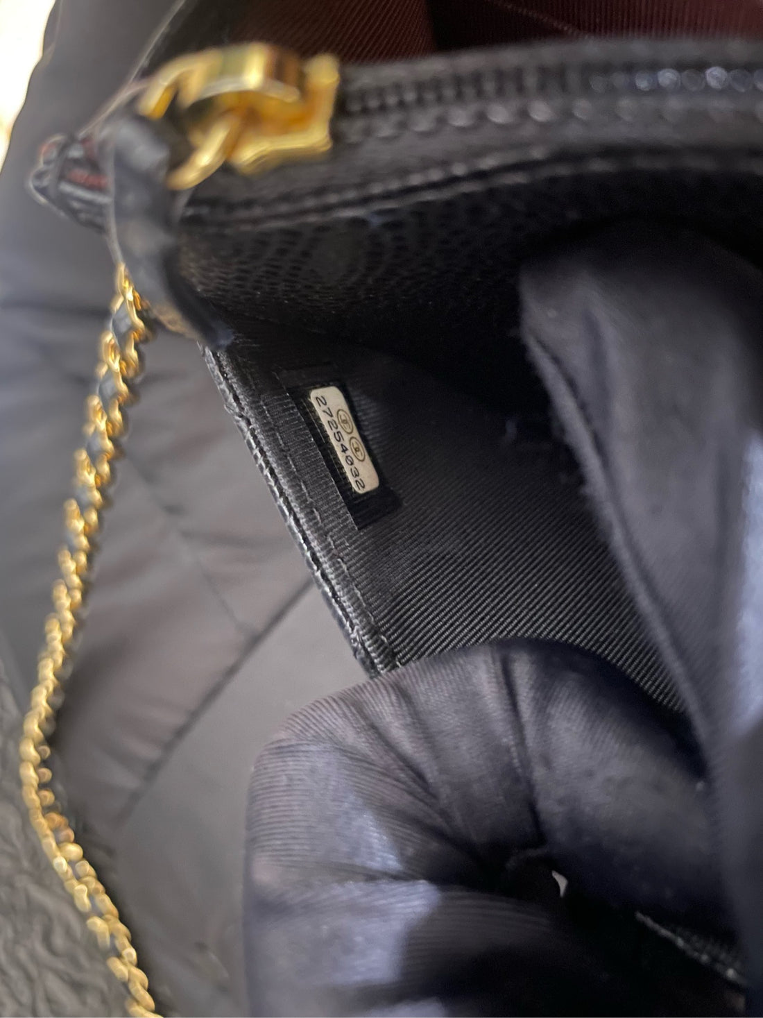 Chanel Black Caviar WOC with Gold Hardware - 19×12cm - A-Grade (Serial 27254032)-Full Set