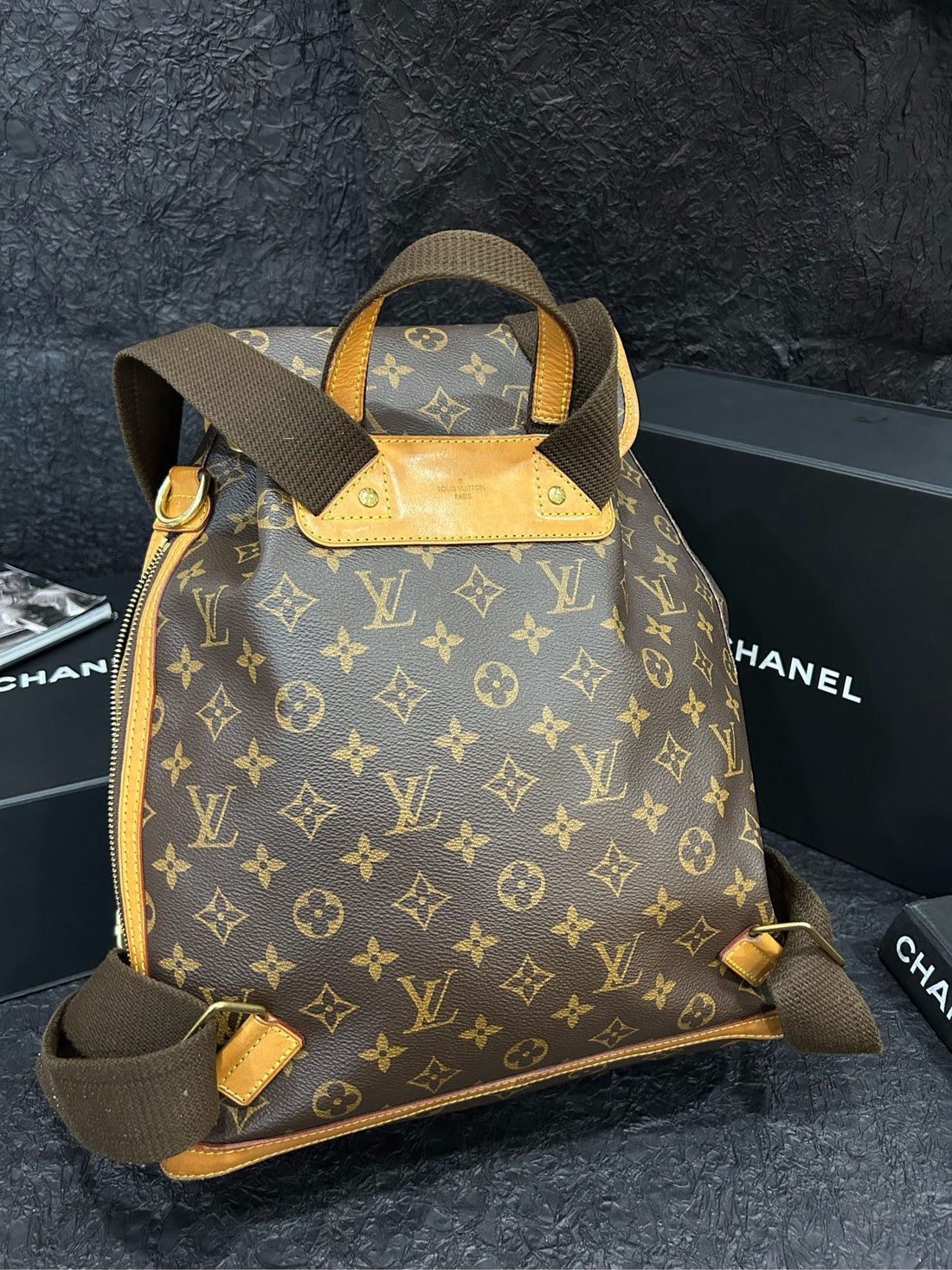 Louis Vuitton Monogram Bosphore Backpack 30×36cm Grade A FL4185