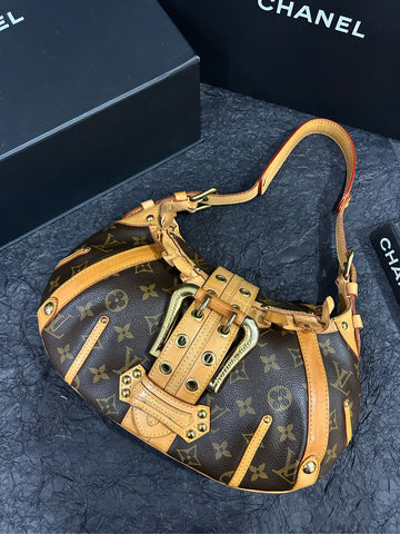 Louis Vuitton/LV Monogram Lotus Pea Underarm Bag 32cm×19cm (Zhang Bozhi’s Iconic Style, Grade A) - Model CA0074