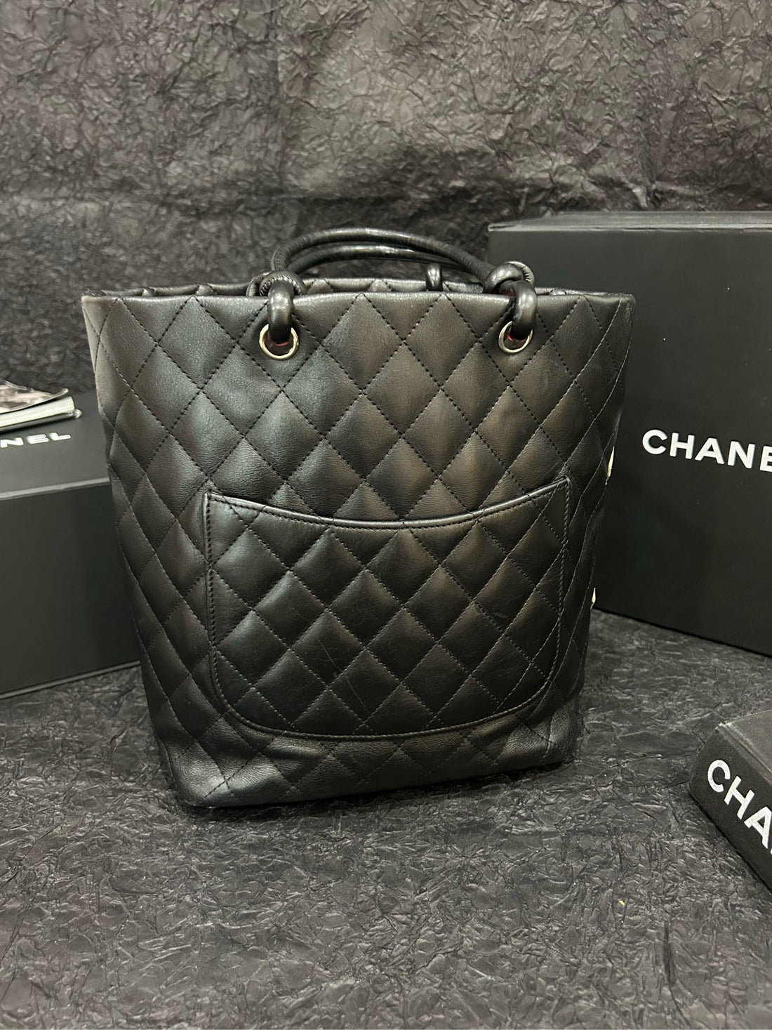 Chanel Cambon Tote Bag "Panda" Colorway ‌Model‌: 9390381 20 cm × 25cm Grade A（Minor care marks‌）
